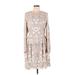 Needle & Thread Casual Dress: Tan Paisley Dresses - New - Women's Size 10