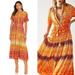 Free People Dresses | Free People Rare Feelings Maxi Dress Nwt | Color: Gold/Red | Size: Xs