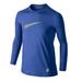 Nike Shirts & Tops | New Youth Boys Large Nike Core Fitted Swoosh Long Sleeve Blue 547703 494 | Color: Blue | Size: Lb