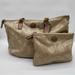 Coach Bags | Coach Fabric Tote Weekender Bag & Matching Tote | Color: Brown/Tan | Size: Os