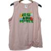 Disney Tops | Disney Parks Just Add Waves Tropical Tank | Color: Pink | Size: L