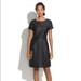 Madewell Dresses | Madewell Fitted Brocade Dress Size 0 | Color: Black | Size: 0