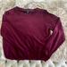 J. Crew Sweaters | J Crew Wine / Burgundy Super Soft, Lightweight Merino Wool Crew Neck Sweater | Color: Purple/Red | Size: M