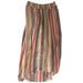 Jessica Simpson Skirts | Jessica Simpson Maternity Striped Pull On Maxi Skirt Size Medium | Color: Blue/Pink | Size: Mm