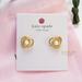 Kate Spade Jewelry | Kate Spade Infinite Hearts Studs Earrings 14k Gold Plated | Color: Gold | Size: Os