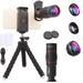 Apexel 4-in-1 Lens Kit + Mini Tripod for Smartphones APL-18XBZJ5