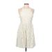 LC Lauren Conrad Casual Dress: Ivory Dresses - Women's Size 8