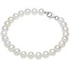 Lulu & Jane Perlen-Armband Sterling Silber Süßwasser-Zuchtperle in 21 cm Damen