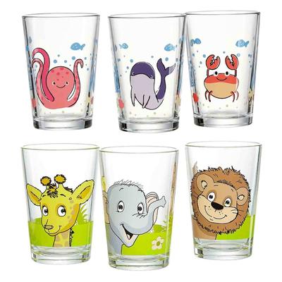 Ritzenhoff & Breker Dschungel- und Meerestiere Kindergläser 6er Set bunt Image