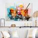 Design Art Cocktails Representation Multicolored Acrylic I - Food & Beverage Metal Wall Art Living Room Set Metal | Wayfair MT69163-3P