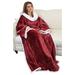 Catalonia Wearable Blanket w/ Sleeves Arms, Super Warm Large Fleece Plush Wrap Robe Blanket for Adult Microfiber/Fleece/Microfiber/Fleece | Wayfair