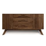 Copeland Furniture Audrey 66.13" Wide 3 Drawer Solid Wood Sideboard Wood in Brown | 33.88 H x 66.13 W x 18 D in | Wayfair 6-AUD-50-13