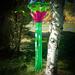 In The Breeze 39" Lotus Flower Windsock in Green | 38 H x 11 W in | Wayfair 5202