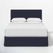 Birch Lane™ Verona Upholstered Bed Upholstered in Black | 50 H x 78 W x 83 D in | Wayfair 6D4A96CCE9044BD68F67AA40B98E0B81