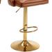 Rosdorf Park Holsten Swivel Adjustable Height Stool Wood/Leather in Brown | 20.01 W in | Wayfair 265843D8FB6543E983DE97CCD487C706