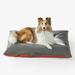 Tucker Murphy Pet™ Outdoor Dog Bed, Tough Pet Pillow w/ Removable Cover, Scratch & Water Resistant, Nylon in Gray | 4 H x 40 W x 30 D in | Wayfair