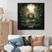 Ebern Designs Sacred Mandala Hovering In Mystical Landscape I On Canvas Print Canvas, Cotton | 16 H x 16 W x 1 D in | Wayfair