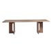 Ivy Bronx Deveyon Rectangular Dining Table Wood in Brown/Green | 29.5 H x 78.7 W x 31.5 D in | Wayfair 9B630B2151C64B739ED502A58E355E4F