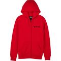 FOX Absolute Sweat à capuche Zip, rouge, taille S