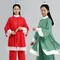 Frühling und Herbst Tai Chi Kleidung Frauen Wushu Kleidung Kung Fu Wettbewerb Kleidung Kampfkunst Uniform falten frei 2022