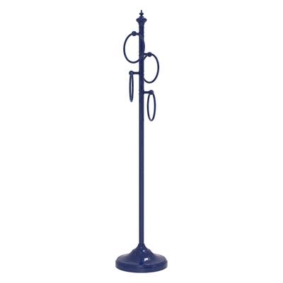 Allied Brass Floor Standing 4 Towel Ring Stand