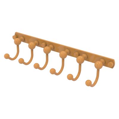 Allied Brass Prestige Skyline Collection 6 Position Tie and Belt Rack