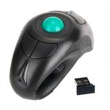ckepdyeh 2.4G Wireless Air Mouse Ergonomic Trackball Handheld Finger USB Mouse USB Optical Trackball Mice