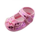 Infant Girl Shoes Mary Jane Flats Wedding Dress Shoes Soft Sole Baby Girls Crib Shoe Baby Princess Shoe First Walkers