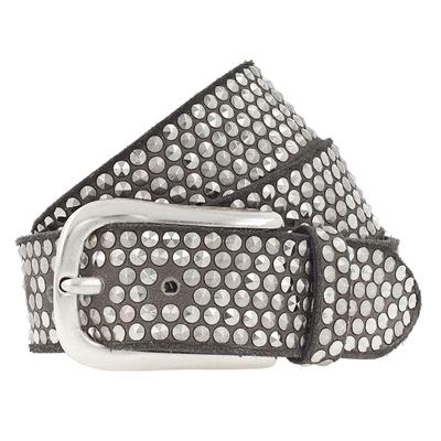 b.belt Nietengürtel I Leder 80 cm Braun Herren Image
