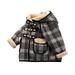ASFGIMUJ Girls Jacket Children Winter Cloth Coat Boys With Thick Coat Of Long Woolen Cloth Coat Toddler Winter Coat Black 3 Years-4 Years