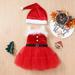 Black and Friday Deals 2023 Shldybc Baby Girls Christmas Dress Children s Dress Cos Santa Claus Dress Romper Dress