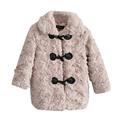 ASFGIMUJ Jackets For Girls Child Coat Winter Windproof Thicken Coat Jacket Kids Warm Outerwear Jacket Girls Winter Coat Khaki 4 Years-5 Years
