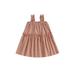 Girl Ruffle Dresses Sleeveless Off Shoulder Solid Color Princess Dress