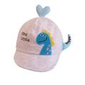 Baby Baseball Cap Cartoon Dinosaur Adjustable Wide Brim Sun Hat