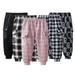 Esaierr Boys Girls Autumn Winter Jogger Pants for Kids Baby Toddler Warm Elastic Waist Sweat Pants 1-13Y Unisex Boys Girls Winter Warm Sherpa Lined Sweatpants