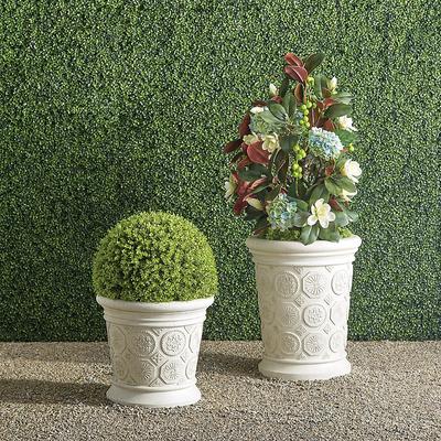 Marin Embossed Planters - 18" - Frontgate