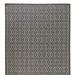 Tristan Indoor/Outdoor Rug - Black, 4'10" x 7'6" Black - Frontgate