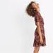 Madewell Dresses | Madewell Ruffle-Wrap Dress In Windowbox Floral | Color: Pink/Red | Size: 4