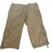 Nike Pants & Jumpsuits | Nike Capri Pants | Color: Cream/Tan | Size: L