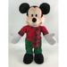 Disney Toys | Gemmy Disney Mickey Mouse 23" Plush Door Greeter In Corduroy And Flannel - Used | Color: White | Size: 23"