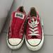 Converse Shoes | Converse Men Chuck Taylor All-Star Ox Low Sz 5 Red Canvas Shoes Sneakers | Color: Red | Size: 5