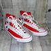 Converse Shoes | Converse Chuck Taylor All Star High Stars & Stripes Sneakers Mens Size 11 | Color: Red/White | Size: 11