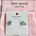 Kate Spade Jewelry | Kate Spade Rise And Shine Stud Earrings Silver Cubic Zirconia Plated New | Color: Silver | Size: Os