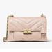 Michael Kors Bags | Michael Kors Cece Medium Quilted Chevron Leather Convertible Shoulder Soft Pink | Color: Gold/Pink | Size: Os