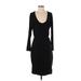 Gap Casual Dress - Sweater Dress: Black Dresses - Women's Size X-Small