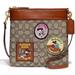 Coach Bags | Disney X Mickey Mouse And Friends Kitt Messenger Crossbody Bag By Coach | Color: Brown | Size: 83/4" Hx 73/4" Wx 11/2" D