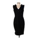 Trina Turk Casual Dress - Sheath: Black Dresses - New - Women's Size 4