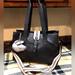 Burberry Bags | Burberry Pebbled Leather Tote Large | Color: Black | Size: Os
