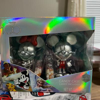 Disney Other | Nwt Disney 100 Candy Case Mickey & Minnie | Color: Silver | Size: Os