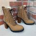 Coach Shoes | Coach Haven Boots In Raw Umber/ Natural Sz 9.5 B | Color: Brown/Tan | Size: 9.5